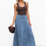 Tahni Denim Skirt
