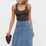 Tahni Denim Skirt