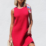 Canggu Knit Dress RED