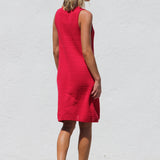 Canggu Knit Dress RED