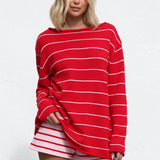 Bea Knit Set RED/PINK