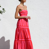 Laina Dress PINK/RED