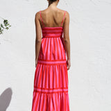 Laina Dress PINK/RED