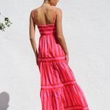 Laina Dress PINK/RED