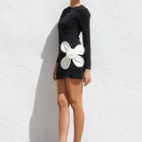 Mandy Mini Dress BLACK