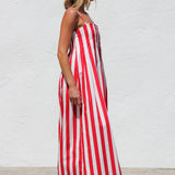Tori Maxi Dress RED