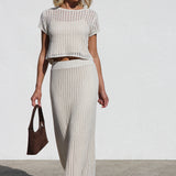 Maisie Knit Set CREAM
