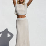 Maisie Knit Set CREAM