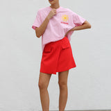 Erin Mini Skirt RED