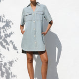 Jamie Dress LIGHT DENIM