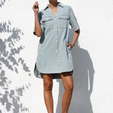 Jamie Dress LIGHT DENIM