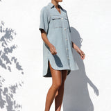 Jamie Dress LIGHT DENIM