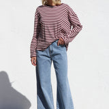 Easy Tuck Long Sleeve Top