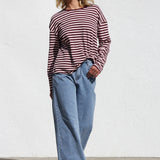 Easy Tuck Long Sleeve Top