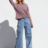 Easy Tuck Long Sleeve Top