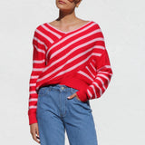 Deanna Knit Top RED