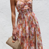 Tamika Dress PINK FLORAL