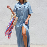 Ashaya Dress LIGHT BLUE