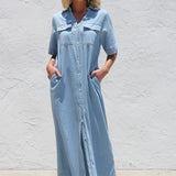 Ashaya Dress LIGHT BLUE