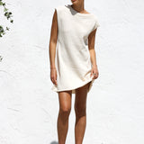 Leigh Mini Dress CREAM