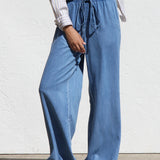 Tara Pants MID-BLUE