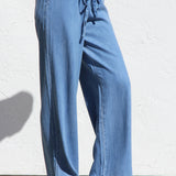 Tara Pants MID-BLUE