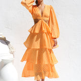 Chloe Dress ORANGE