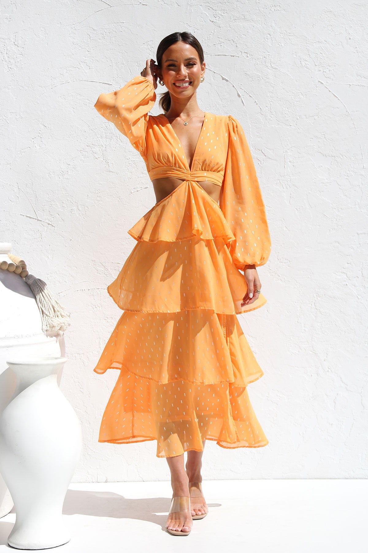 Chloe Dress ORANGE
