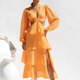 Chloe Dress ORANGE