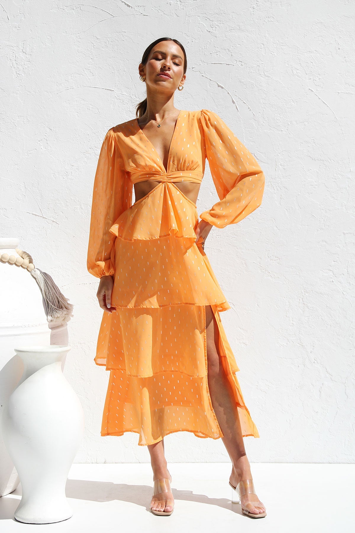 Chloe Dress ORANGE