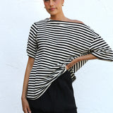 Tahlea Top BLACK STRIPE