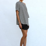 Tahlea Top BLACK STRIPE