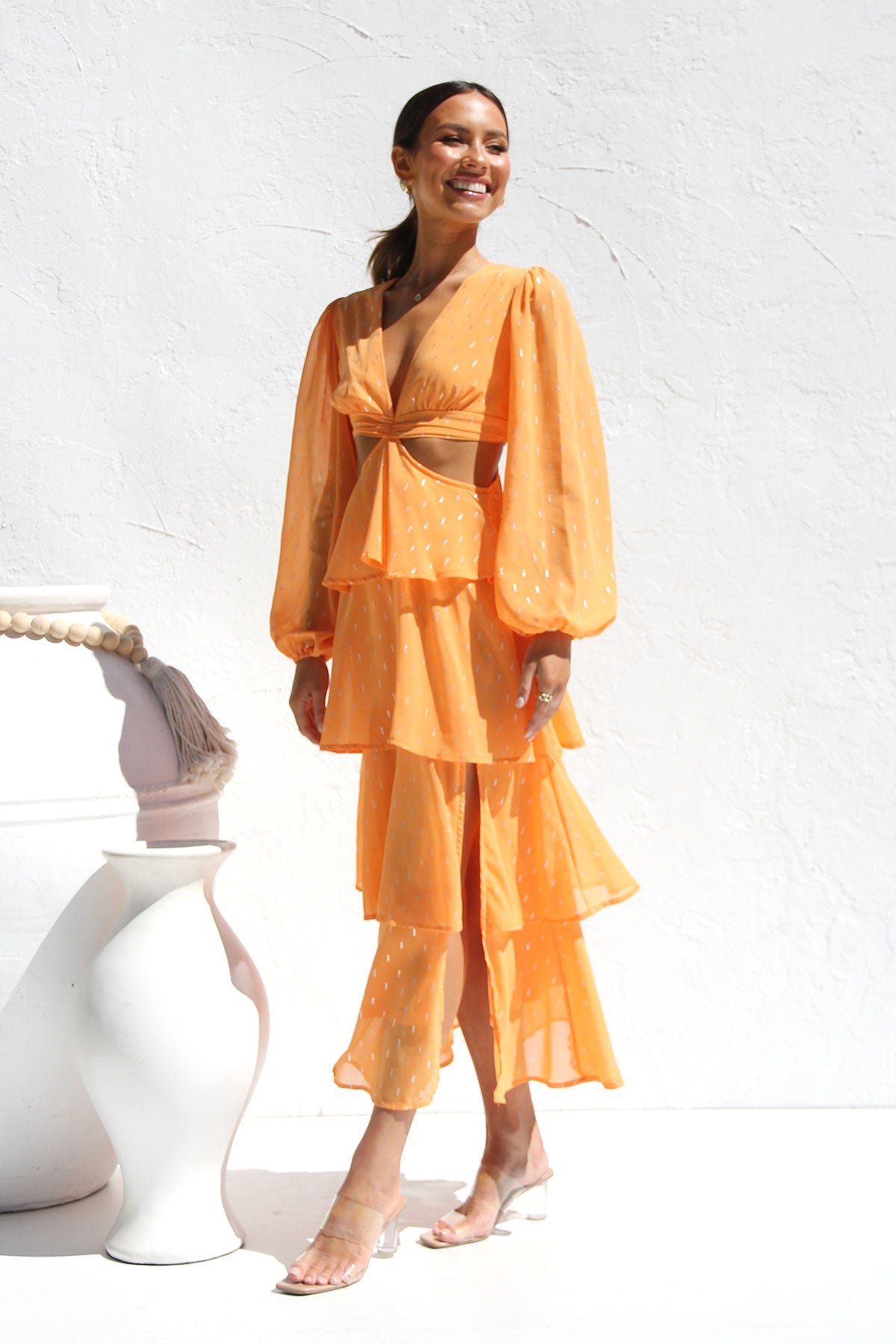 Chloe Dress ORANGE
