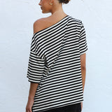 Tahlea Top BLACK STRIPE