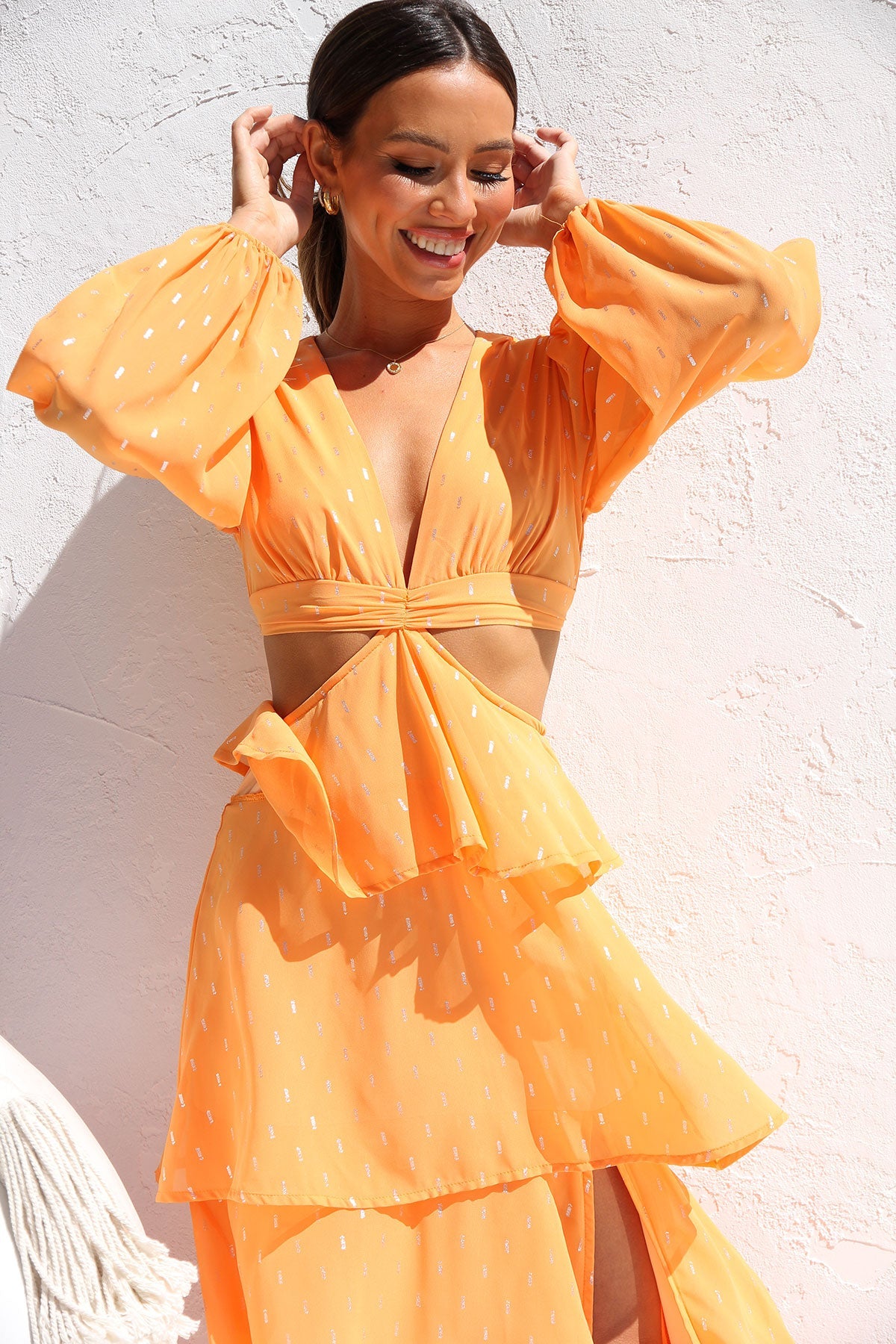 Chloe Dress ORANGE
