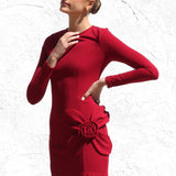 Mandy Mini Dress MAROON