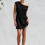 Leigh Mini Dress BLACK
