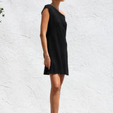 Leigh Mini Dress BLACK