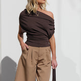 Saskia Top BROWN