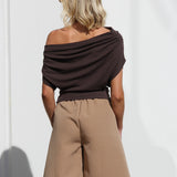 Saskia Top BROWN