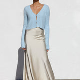 Joline Knit Cardigan BLUE