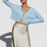 Joline Knit Cardigan BLUE