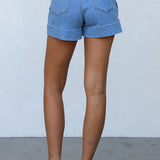 Toni Denim Shorts BLUE