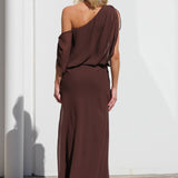 Naya Maxi Dress CHOCOLATE
