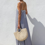 Wendy Maxi Dress BLACK STRIPE