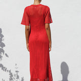 Christina Dress RED