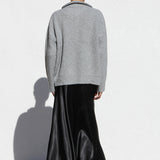 Heidi Knit Cardigan GREY