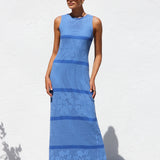 Cecilia Maxi Dress BLUE