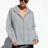 Heidi Knit Cardigan GREY