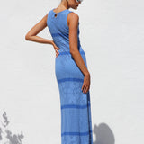 Cecilia Maxi Dress BLUE